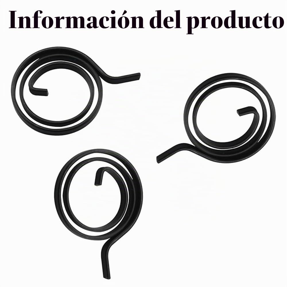 10 piezas de muelles para manijas de puerta, kit de reparación de resortes para manijas de puerta, kit de reemplazo y reparación de resortes para manijas de puerta de hardware universal