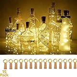 Ilumina tus hermosos momentos: luces para una iluminación decorativa y acogedora en vacaciones y ocio. Puede crear un ambiente acogedor y romántico para tu familia y amigos. Ideal para manualidades, Halloween, Navidad, Acción de Gracias, fiestas, vacaciones, decoración de bodas, etc.
