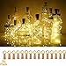 15 pcs LED lumière de bouteille, 20 LED 2M guirlandes lumineuses fil de cuivre à piles lumières de bouteille de vin pour les lumières d'ambiance de mariage de fête de bricolage