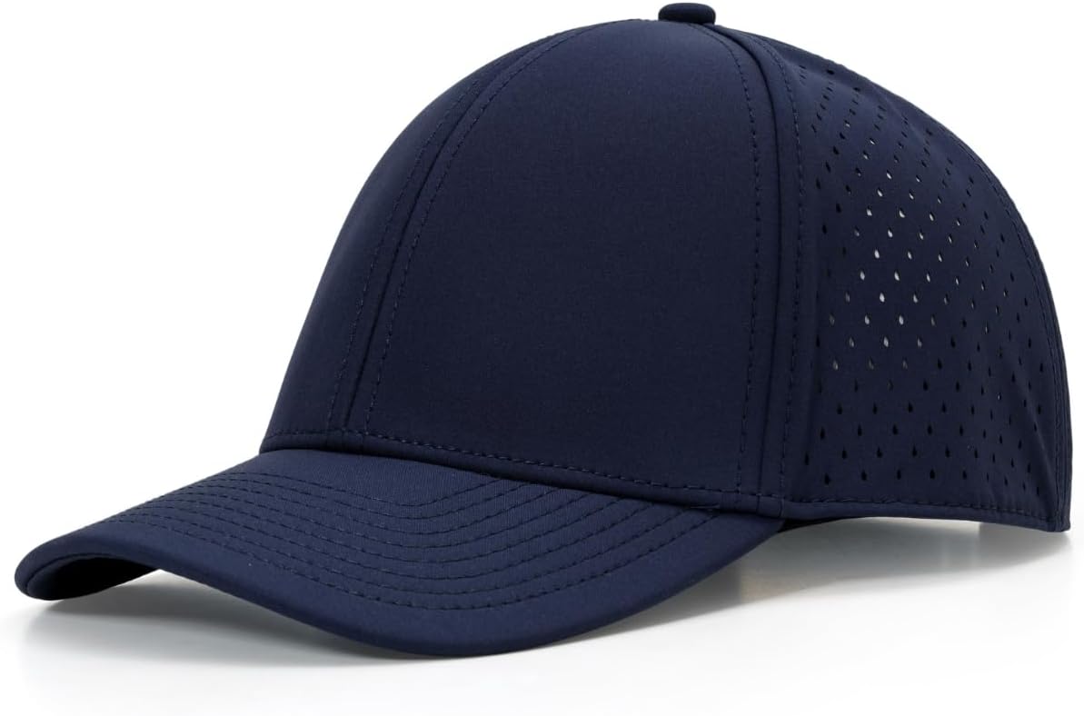 2THESTARS Men Quick Dry Water Resistant Mesh Snapback Baseball Cap Adjustable Hat 22"–23.6"(56–60cm) for Golf Running Workout