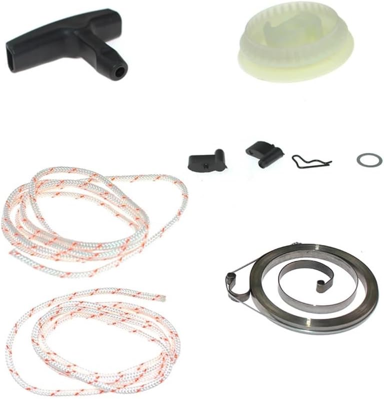Replace Starter Handle Rope Pulley Spring Fit for MS180 MS181 MS190 MS190T MS191 MS191T MS200 MS200T MS210 MS211 MS230 MS250