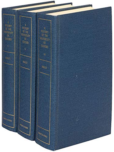 A HISTORY OF THE UNIVERSITY OF OXFORD. THREE VO... B000SAVJKC Book Cover