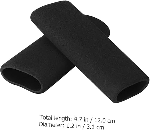 Miniatura 3 de BESPORTBLE Agarres para manillar de motocicleta, espuma para aliviar la fatiga, reemplazable, agarre cómodo, a prueba de golpes, para vehículos todo