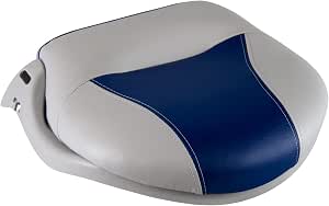 Tempress Pro Casting – Siège De Bateau Ergonomique Bleu/Gris/Carbone, Confort Haut De Gamme Pour Pêche & Navigation