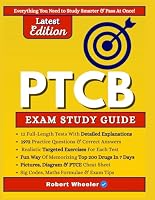 PTCB EXAM STUDY GUIDE: Crush the Pharmacy Technician Certification Exam with Proven Step-by-step Math & Verbal Review, 12 Full Practice Tests + 1972 Practice Questions with Expert Answer Keys B0F635NJ9X Book Cover