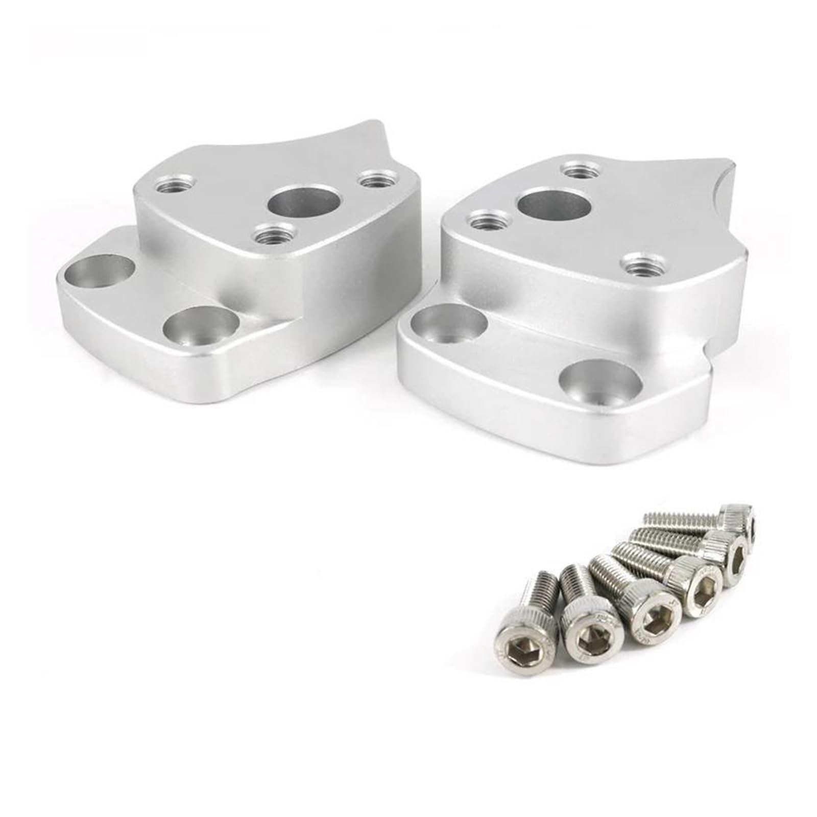 Rehausseur Guidon Moto pour FJR1300 2001 2002 2003 2004 2005 Kit D'entretoises Rehausseurs Guidon Moto Pinces Montage Rehausseur Guidon Pontets Guidon