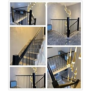 Pet-Playpens-Stair-Railing-Pet-Fence-Safety-Gates-for-Stairs-Pet-Dog-Isolation-Door-Staircase-Balusters146-153Cm - Cucciolini Doodles Pet-Playpens-Stair-Railing-Pet-Fence-Safety-Gates-for-Stairs-Pet-Dog-Isolation-Door-Staircase-Balusters146-153Cm