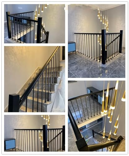 Pet-Playpens-Stair-Railing-Pet-Fence-Safety-Gates-for-Stairs-Pet-Dog-Isolation-Door-Staircase-Balusters146-153Cm - Cucciolini Doodles Pet-Playpens-Stair-Railing-Pet-Fence-Safety-Gates-for-Stairs-Pet-Dog-Isolation-Door-Staircase-Balusters146-153Cm