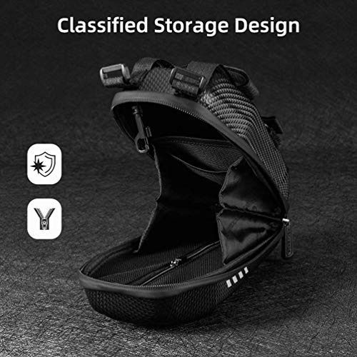 ROCKBROS Torba na Kierownicę Skutera, Wodoodporna Torba do Przechowywania, Skuter Elektryczny, Torba Przednia, Torba Transportowa dla Xiaomi Mijia M365 / M365 Pro/Segway Es/Rower Składany EVA
