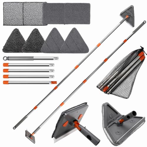 Sayene 86" Baseboard Cleaner Tool with Handle,Wall Cleaner Tool with