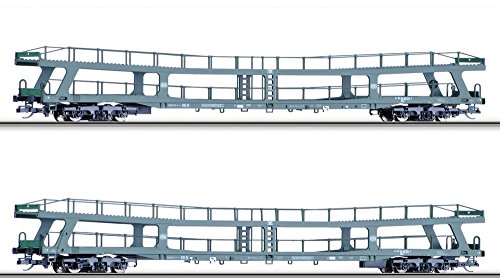Preisvergleich Produktbild Tillig 01669 Autotransportwagenset DDm915