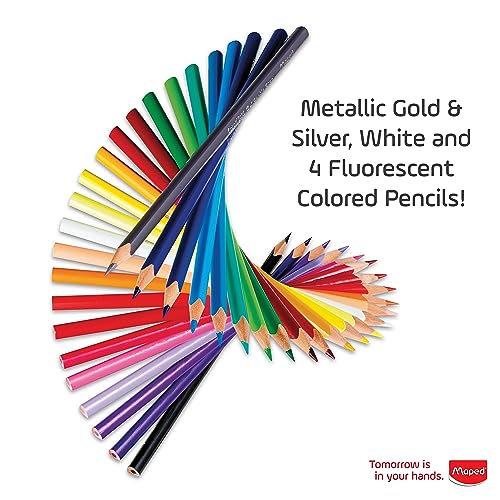 Image of Maped Color'Peps Color Pencil Set - Pack of 48 (Multicolor)