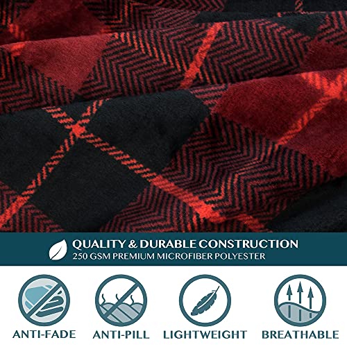 PAVILIA Cobertor de lã com mangas para mulheres, homens e adultos, cobertor de pelúcia quente e maci