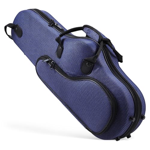VINTORKY Ultralight Saxophone Bag Cloth Saxophone Case Durable Gig Bag for Sax Accessories Lightweight Carrying Backpack