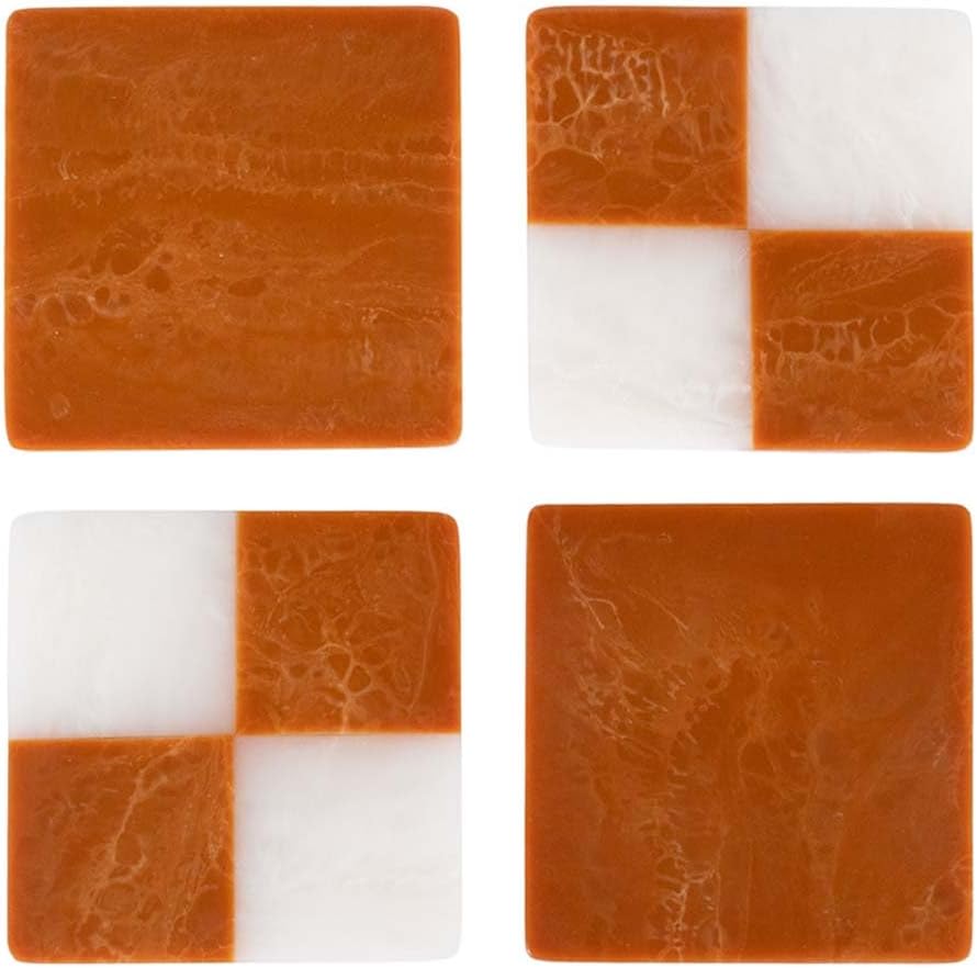 Folkulture Juego de 4 posavasos bohemios (4 pulgadas) para mesa de café, posavasos hechos a mano para bebidas, bonitos posavasos impermeables para