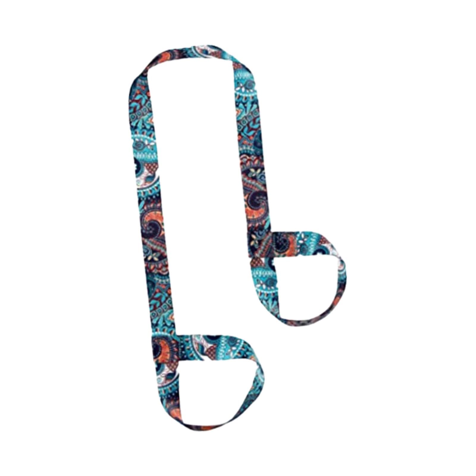 Yoga Mat Strap Men Women Adult Yoga Mat Carrier Strap for Gym Sports Pilates Blue|Mat Carriers & Bags-image-29