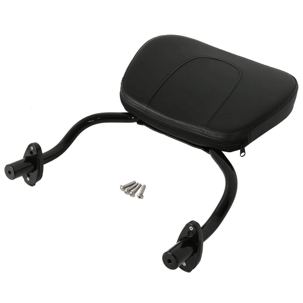 TCMT Rückenlehne Abnehmbare Stealth Sissy Bar Pad passend für Harley FLRT Freewheeler 2015–2024