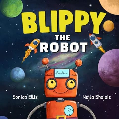 Blippy The Robot: Robot Book For Kids Cover