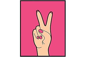 Groovy Wall Art - Retro Preppy Room Decor