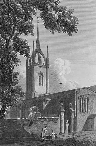 Impression d'affiches decoration murale toile Preston Neale St Dunstan in the East 60x90cm