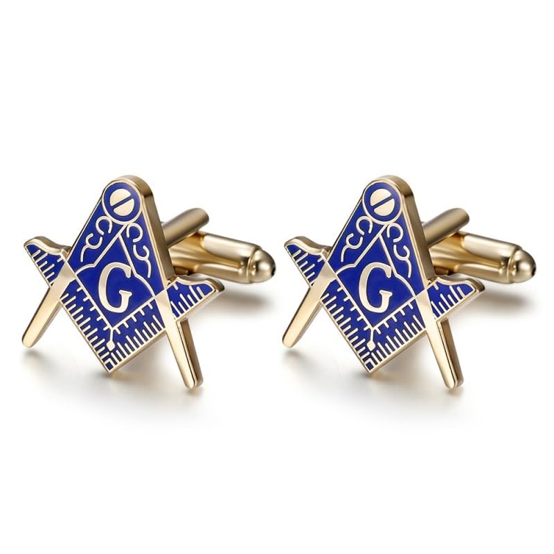BOBIJOO Jewelry - Pendentif Collier Branche Acacia Titi Franc Maçonnerie Acier Plaqué Doré Or Amour de Dieu Chaîne
