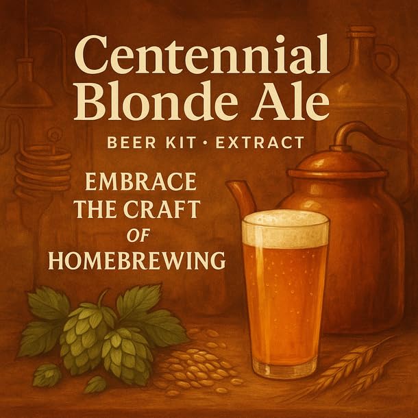 Label Peelers Centennial Blonde Ale Beer Kit - Extract
