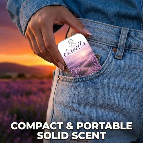 Image of Solid Perfume |Chavella&Cool Epic Alcohol Free Wax Perfume Balm, Long Lasting | Pocket Tin 12g, Pack Of 2| Non Greasy Smooth Glide, Travel Friendly Men And Women