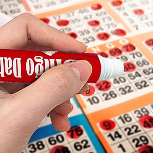 Sixstore Set of 36 - Bingo Dabber Non Drip Dot Markers Stationary Bingo Marker Pens Dauber Playing Bingo Tickets Flyers Lotto Game - Image 3