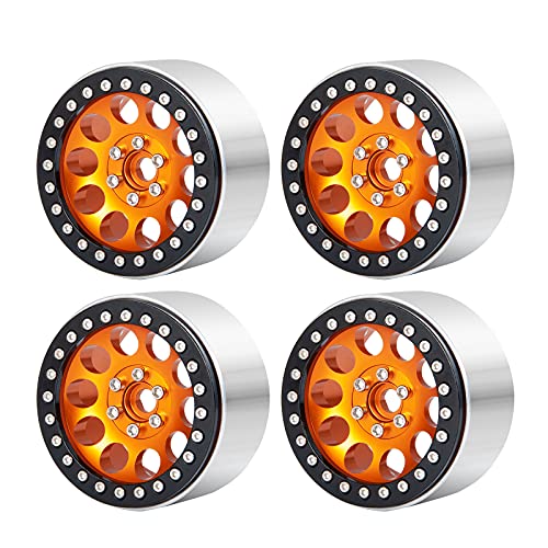 Pièces de mise à niveau 2.2 jantes métal pour 1/10 Axial SCX10 et Traxxas TRX4