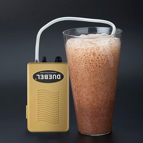 Miniatura 3 de DUEBEL Generador de espuma de gastronomía molecular, kit de generación de espuma portátil (alimentado por batería seca), herramienta de cocina