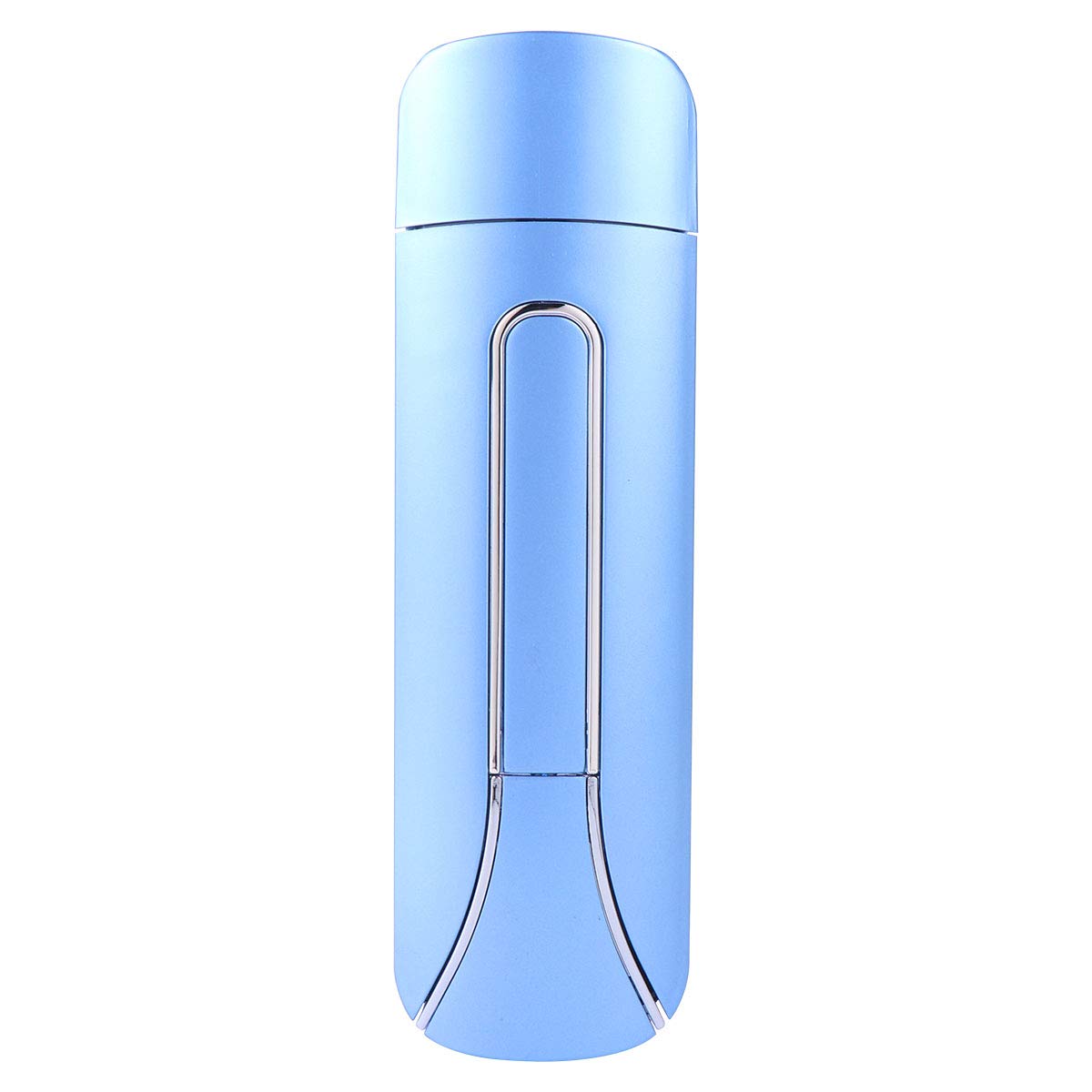 SOLUSTRE Flüssigseifenspender und Manueller Druckfunktion aus Abs 350ml Wandmontierter mit Blauem Behälter für Shampoo und Conditioner im Badezimmer zu Hause