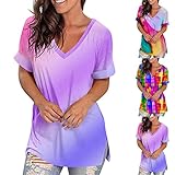 Damen Pullover frühling Cut Out Shirt Damen Damen jeanshemd Frauen Tshirt Bluse grau Damen 3D Tshirt Damen Valentinstag lose Schlafanzug Damen Sommer Damenmode