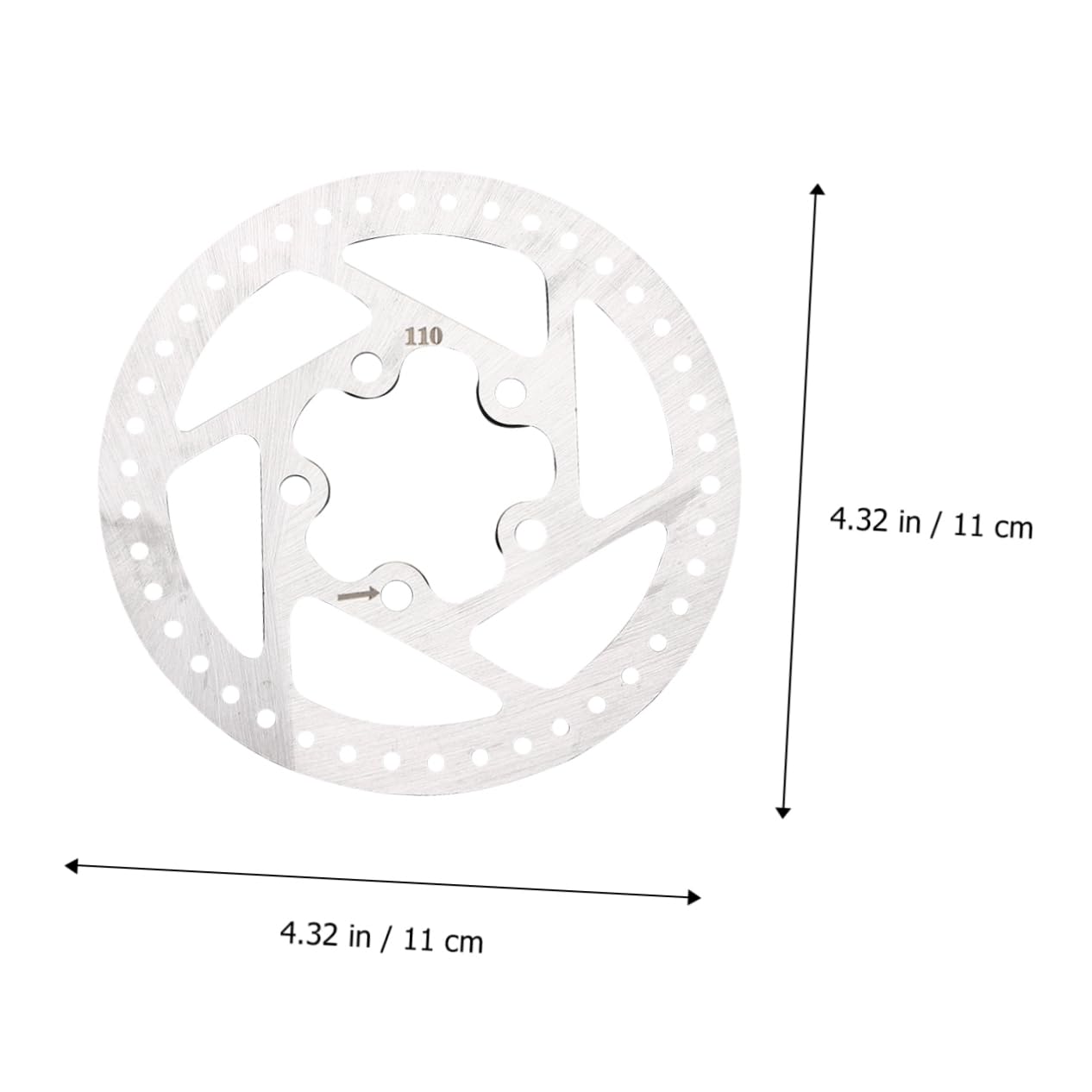 TOYANDONA Freno Disco per Scooter Pinza Freno Cavo e Disco di Sostituzione Realizzato in Materiale Resistente Facile da Installare