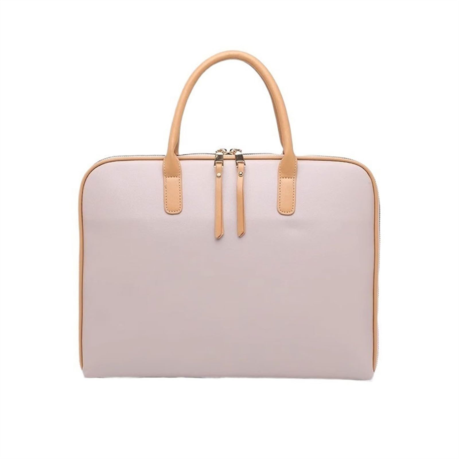 Ordenador Portátiles Funda Maletín de Cuero, Bolso de Mano, Bolso Profesional de Negocios de Gran Capacidad a la Moda, Bolso for portátil de 14 Pulgadas Funda Portatil Bolsa Multifunci
