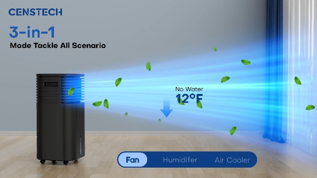 Image of Windowless Air Conditioner, Compatible with DeWalt 20V Max Battery