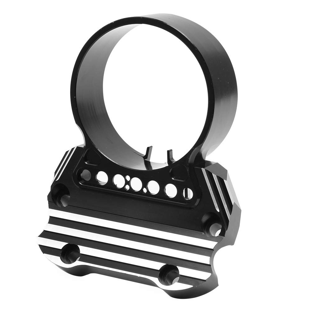 AQIMY Motorcycle Black Instrument Bracket Speedometer Relocation Cover for Harley Sportster XL883 Custom Low 1200
