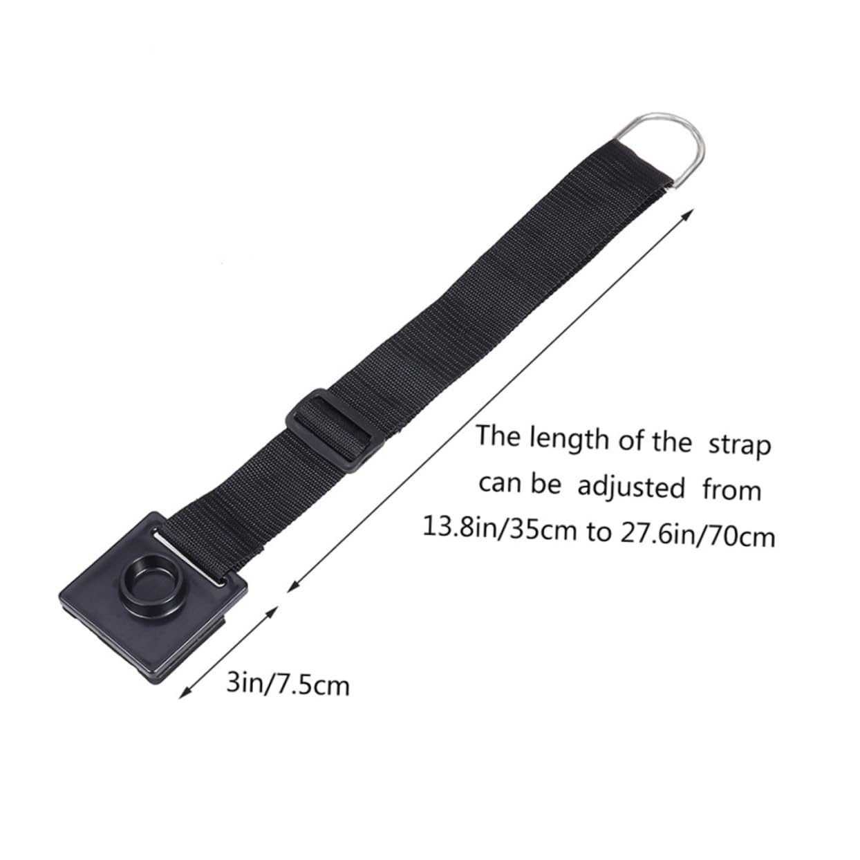 Placa Antideslizante de Resina Negra, Ajustable de 40 a 70cm 4 Piezas Portátiles para Evitar Deslizamiento para Violonchelo y Contrabajo