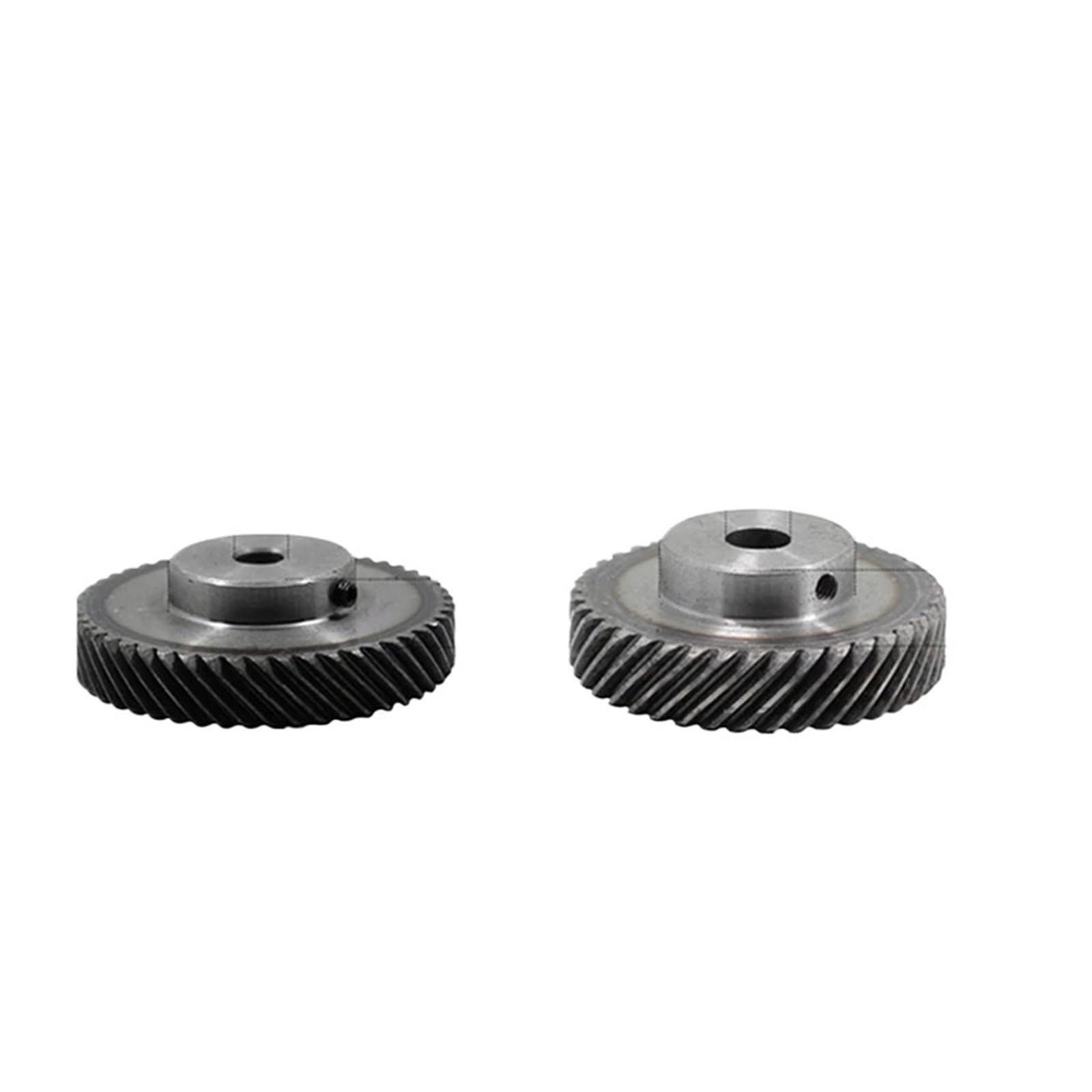 Confezione da 2 ingranaggi elicoidali sinistro e destro Foro interno dente 1M40 8/10/12/15 mm Ingranaggi in acciaio con trasmissione a 90 gradi a coppia elevata(1M40T 12mm Keyway 4)