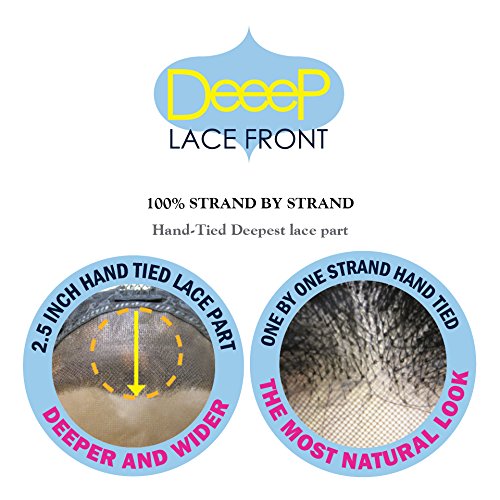 Miniatura 4 de Vivica A. Fox JAVANT-V Nueva fibra Futura, peluca frontal de encaje profundo en color 1B