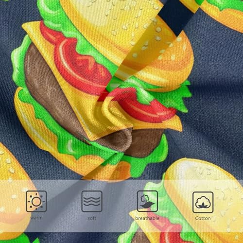 Fun Print Toddler Girls Underwear 2t Cotton Girl Panties Cute Cartoon Hamburgers Lettuce Briefs Girls Undies3