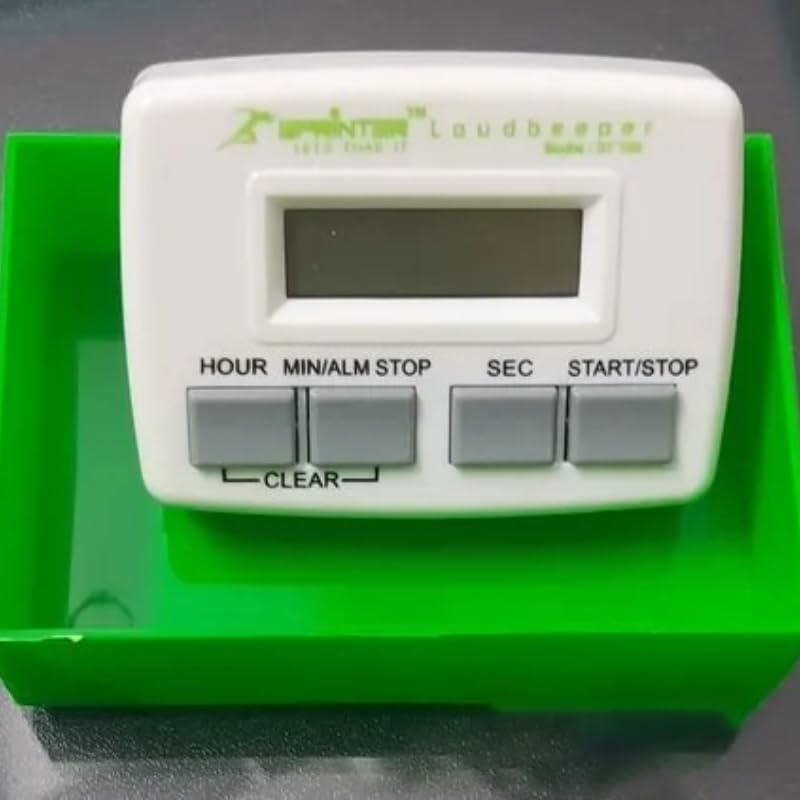 Image of LABART White Digital Timer (‎DT 109) with Extra Loud Sound for Laboratories, Kitchen