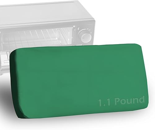 ReArt Polímero verde arcilla para horno, no tóxico, 1.1 libras, ideal para modelar, esculpir, vacaciones, proyectos de fabricación de joyas de