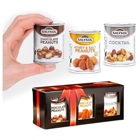 Festive Luxury Gift Box with Nuts & Chocolates Cover