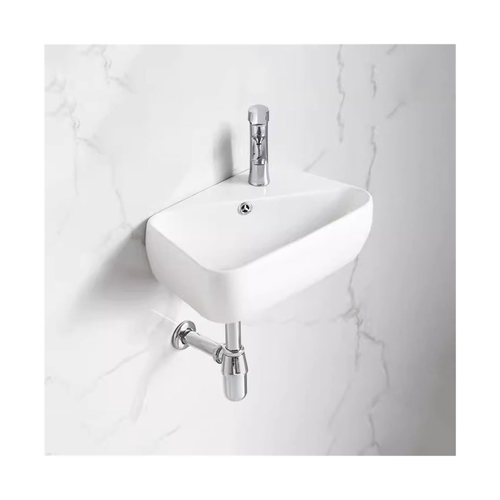 Vessel Sink Vessel Vanity Sink Ceramic Small Household Wash Basin Balcony Wash Basin Corner Basin Mini Small Size Wall Mounted Basin Bathroom Sink Ceramic Small Sink Bowl