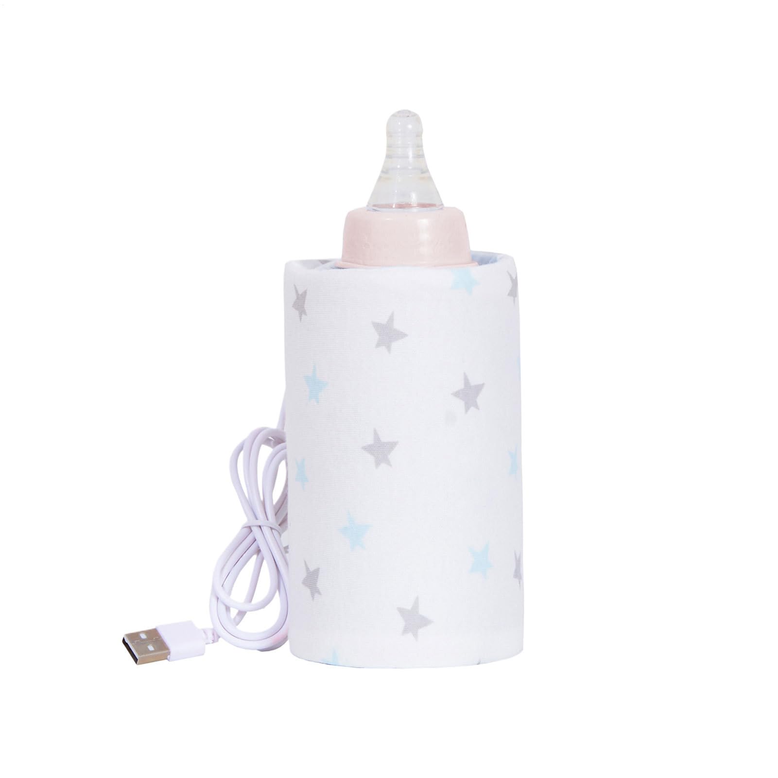 USB Baby Warmer Cover - Milk Insulation Wrap, Portable Warming Pouch | Heated Cover for Nursing, Travel Heat Retainer, Thermal Insulation Sleeve for Feeding Car