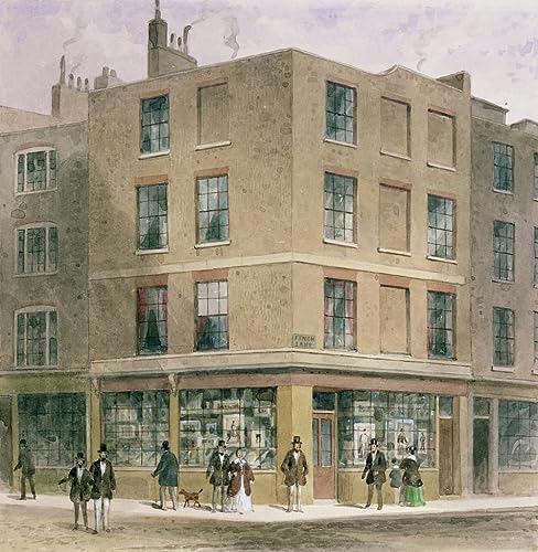 ZHAOSHAN Pinturas Famosas Cuadro Pared Vintage Clásicas Poster La imprenta de Alderman Moon por Hosmer Shepherd para Decoración de dormitorio 60x90cm