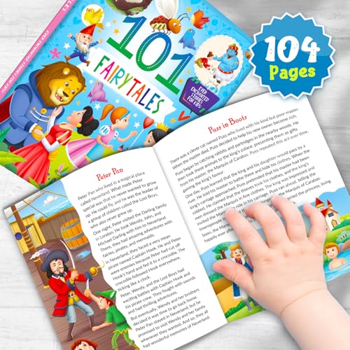 HELLOFRIEND BOOKS 101 Fairy Tales ( Ever Enchanted Stories For Kids )