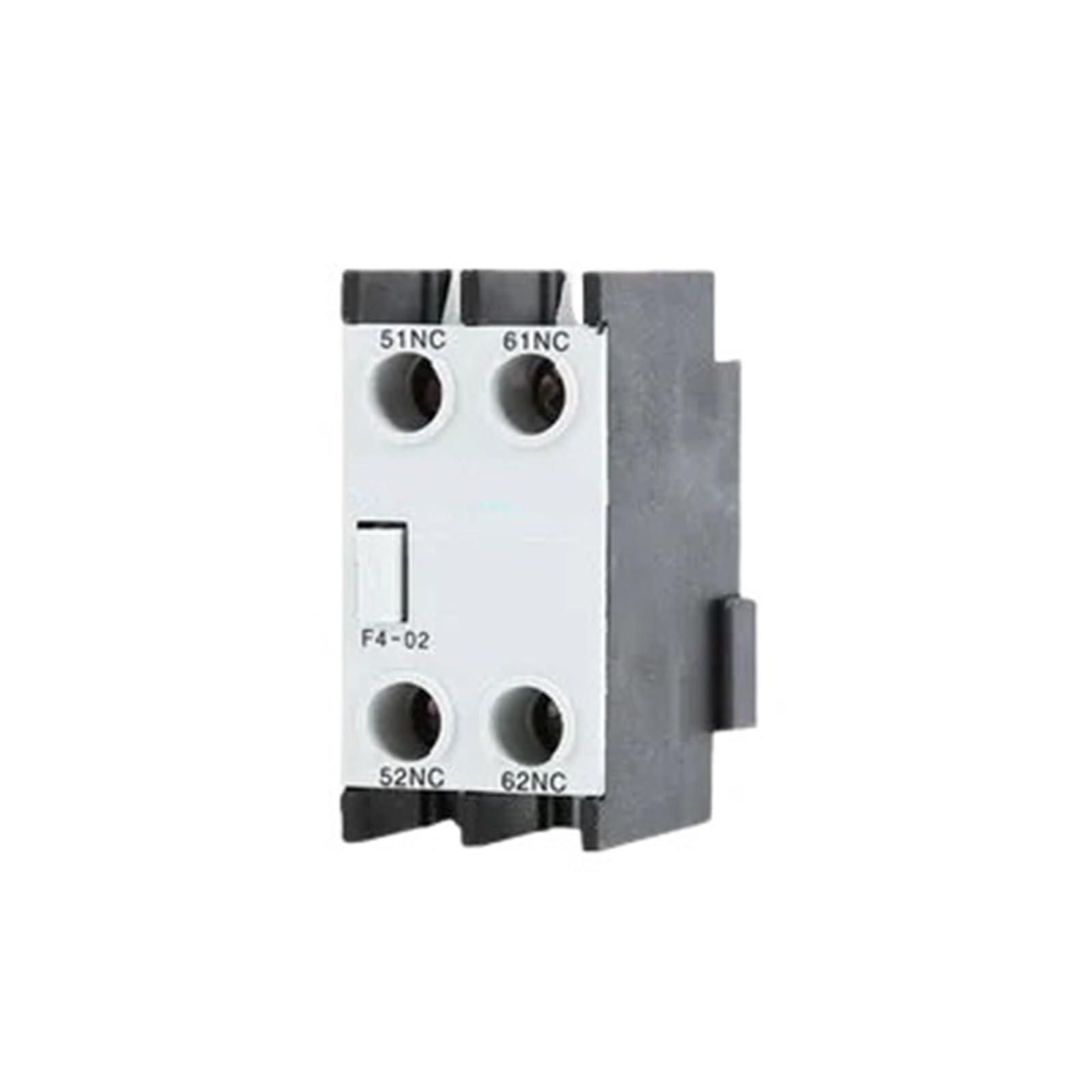 Bloc contact auxiliaire F4 inverseur et simultané pour automatisme CJX2