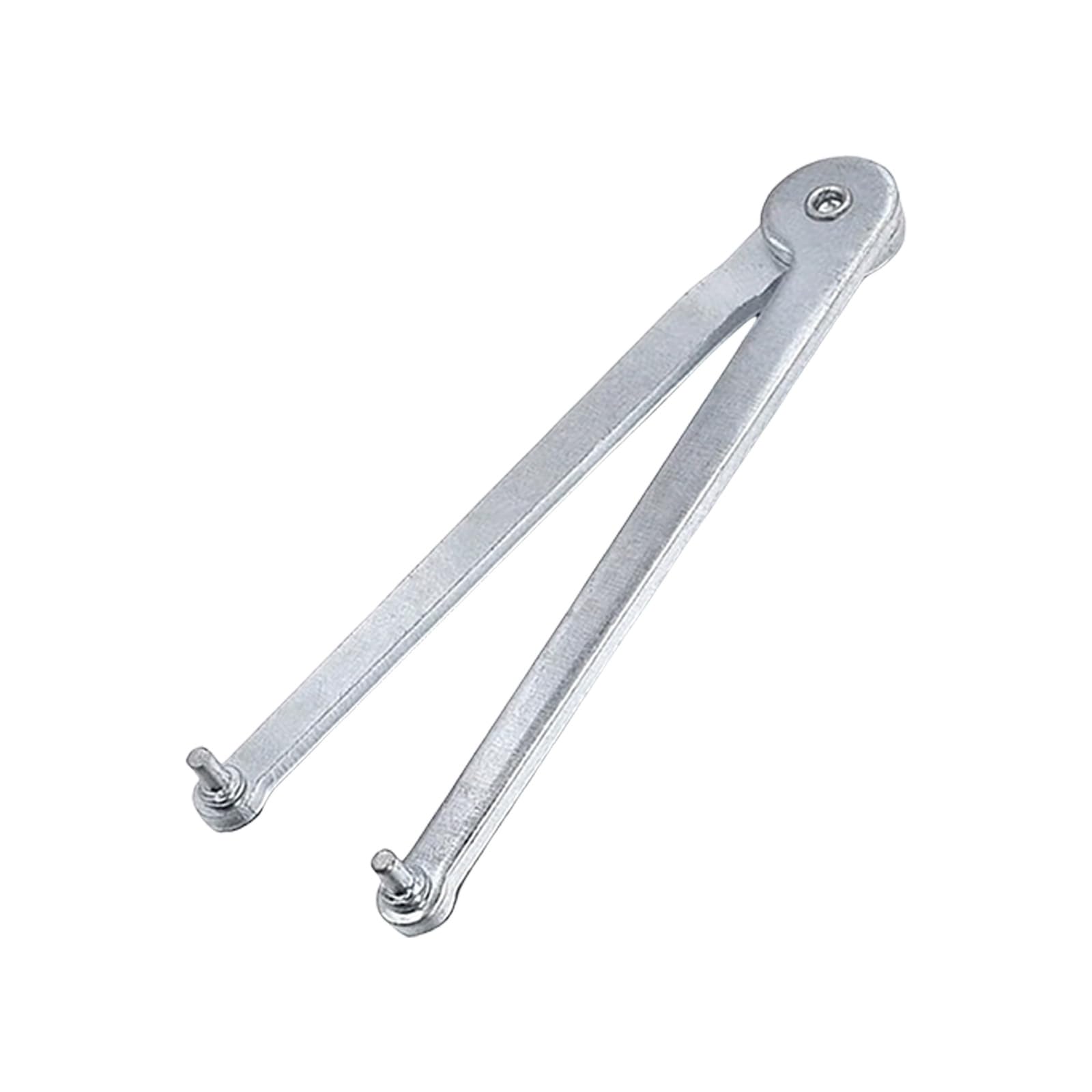 Alloneslife Adjustable Wrench 180 Degree Angles Grinder Hand Wrench Spanner For Efficient Grinder Disc Removal And Secure Installation Angles Wrench