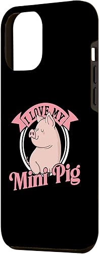 Miniatura 2 de iPhone 14 Plus I Love My Mini Pig  Cute Miniature Pig Owner Case